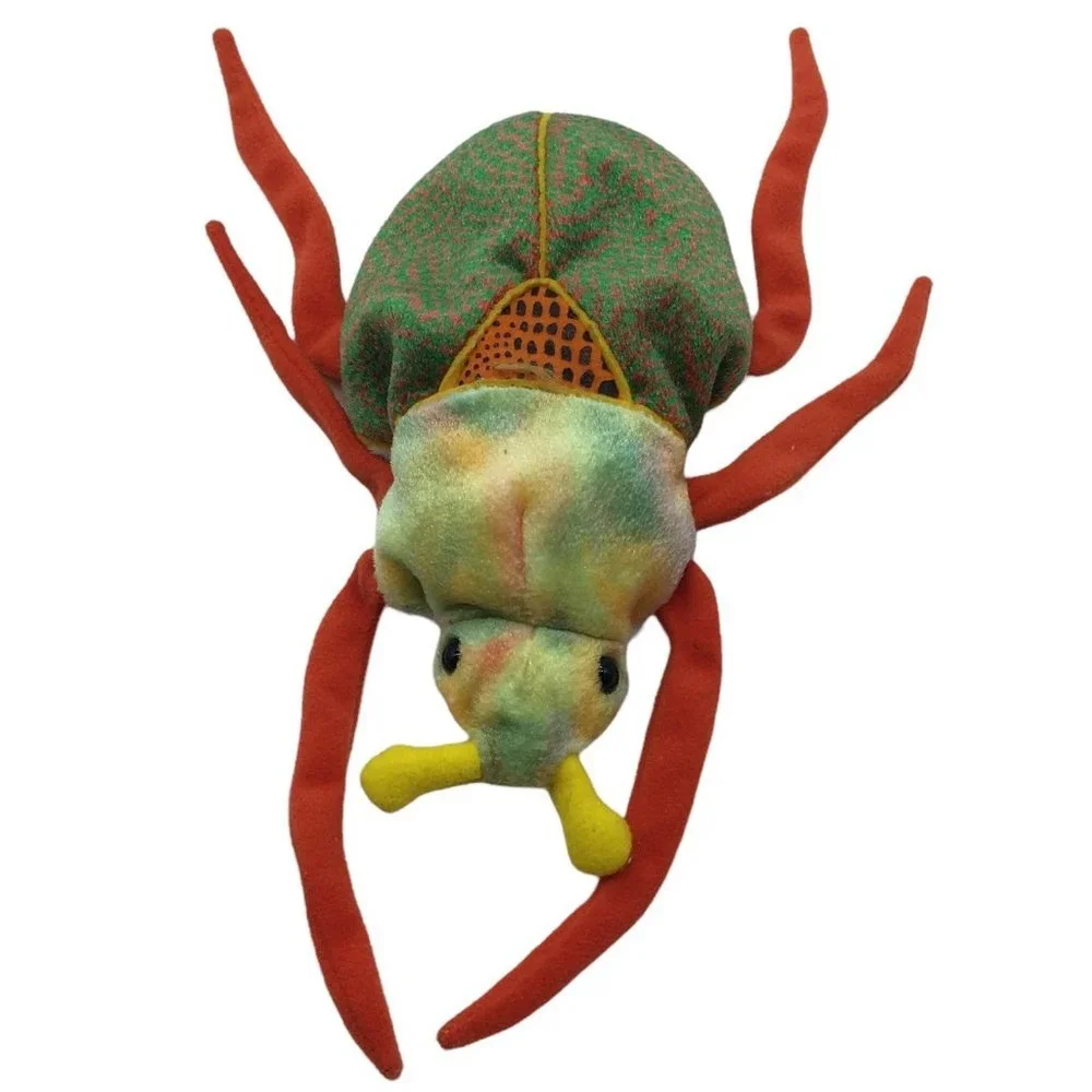Ty Beanie Baby Scurry the Beatle Bug Vintage 2000 NO TAGS 9